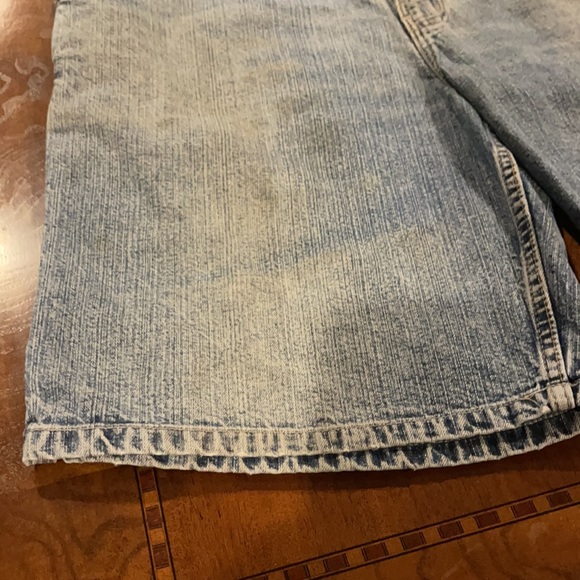 Arizona carpenter style blue jean shorts Size 34 - Picture 5 of 14